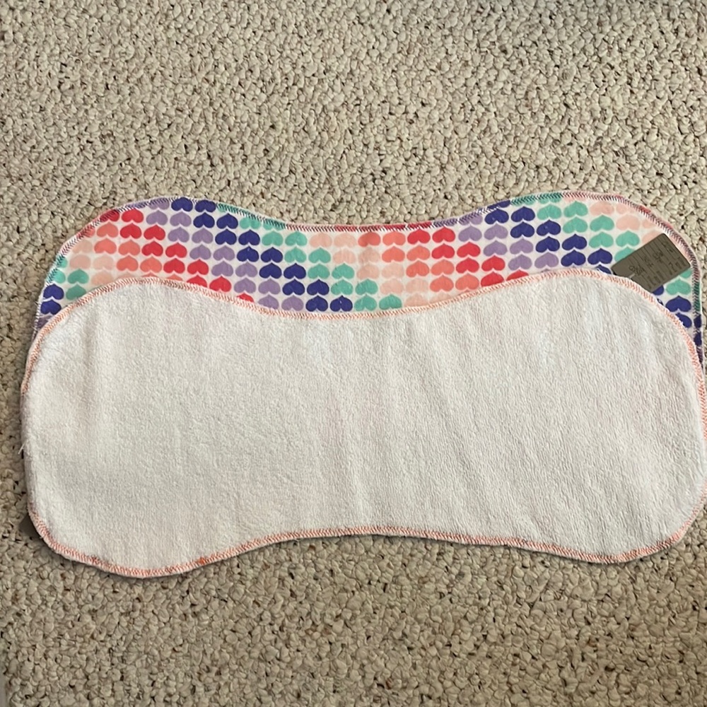 Handmade burp cloths